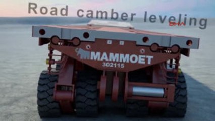 1100 Tonluk Tarihi Zeynelbey Türbesi Kendinden Tahrikli Modüler Taşıyıcı Sistemi Ile Taşındı