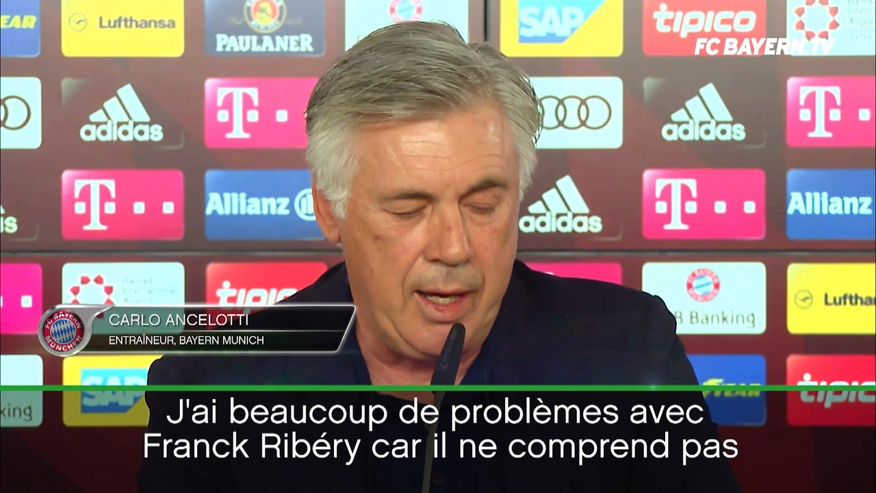 "J'ai des soucis avec Ribéry car il ne comprend rien à ..."