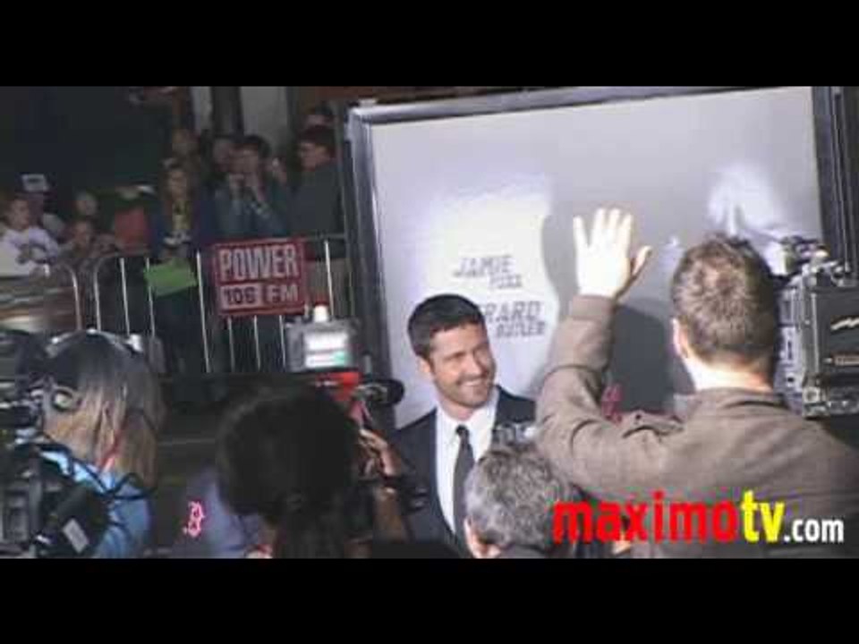 Gerard Butler at LAW ABIDING CITIZEN Premiere in Hollywood