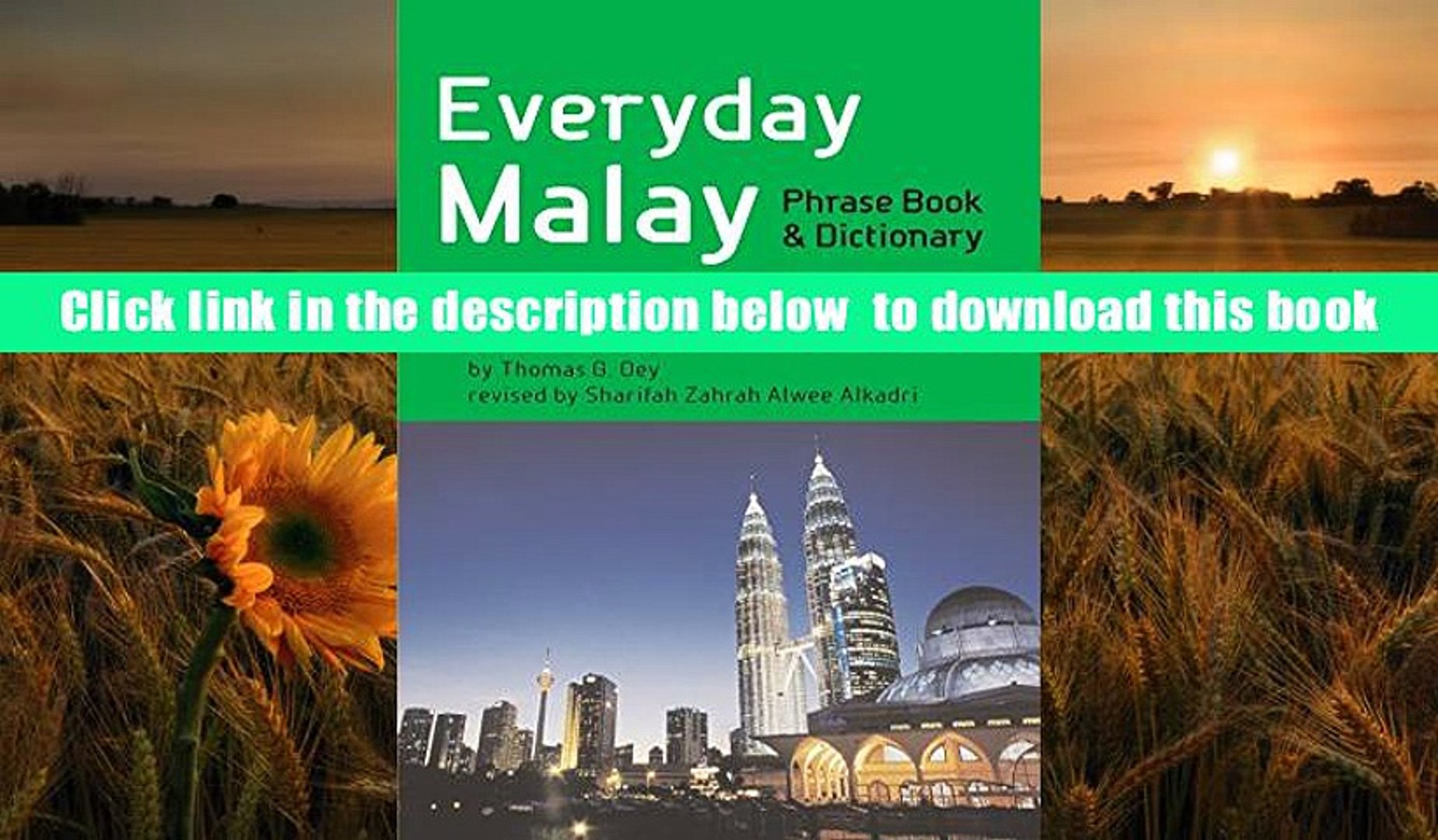 Audiobook  Everyday Malay Phrase Book and Dictionary: Your Guide to Speaking Malay Quickly and