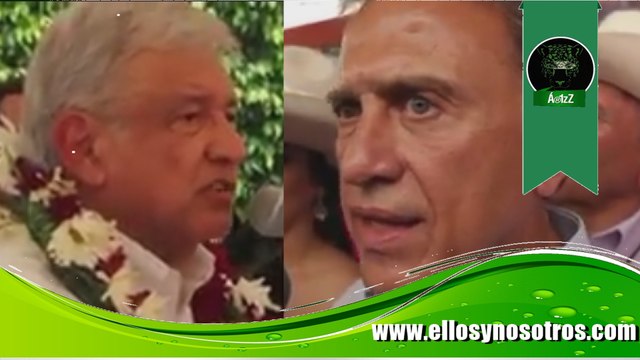AMLO denuncia hechos del Ejército en Palmarito y Yunes le acusa de nexos con delincuencia
