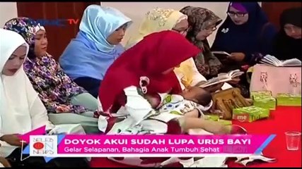 Selapanan Anak Keenam, Perasaan Keluarga Doyok Bahagia Campur Haru