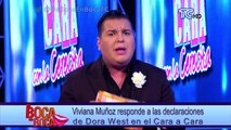 Viviana Muñoz responde a las declaraciones de Dora West en el Cara a Cara