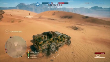 Battlefield 1: Artillery truck hits horse for a 400m+ home run