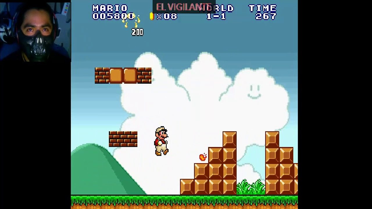 Jugando Mario NES PARTE 1