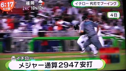 日本メジャーリーガー大活躍:イチロー敬遠記録メジャー４人目！田中、岩隈も活躍：おまけもあります
