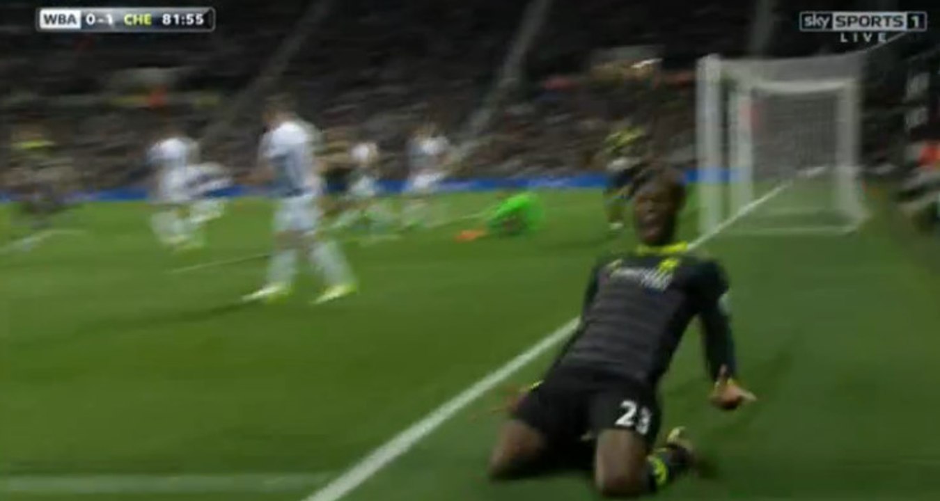 Michy Batshuayi Goal HD - West Bromwich Albion 0-1 Chelsea - 12.05.2017 HD