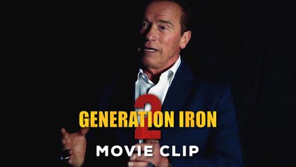 Generation Iron 2 MOVIE CLIP | Arnold Schwarzenegger Talks The Future Of Bodybuilding