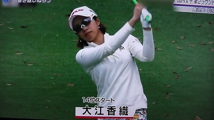 キム ハヌル　ホールインワン[賞金は3000000Tポイント]で首位に立つ
