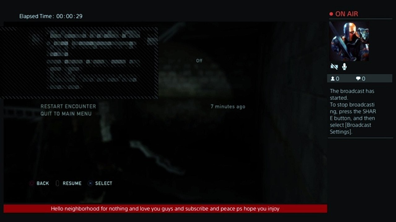 erlingthebigjay0's Live PS4 Broadcast