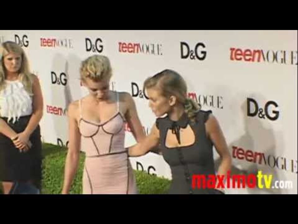 AnnaLynne McCord & Angel McCord Teen Vogue Young Hollywood Party