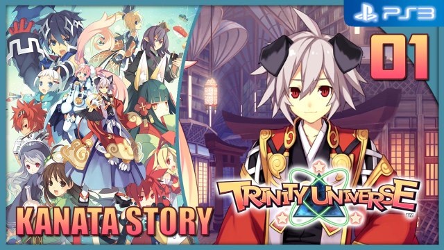 Trinity Universe 【PS3】 Kanata Story #01 │ Chapter 1 ： The Demon Dog King's Adventure