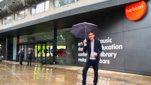 Barbican's Rain Room - it's raining, but you won't get wet-2017