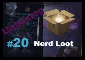 Unboxing Nerd Loot 20 Maio- Guardians