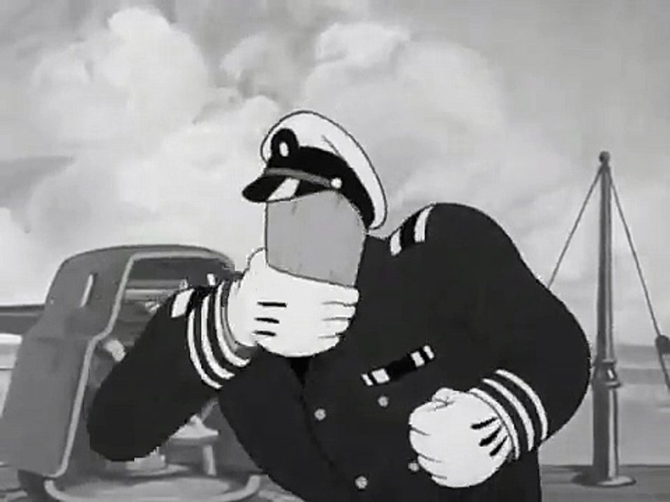 Popeye (1933) E 101 The Mighty Navy video Dailymotion
