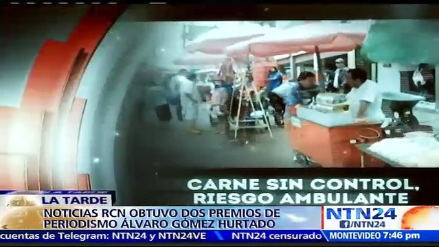 Entregan galardón ‘Vida y Obra’ al director de Club de Prensa de NTN24 en los premios de periodismo colombiano Álvaro Gómez Hurtado