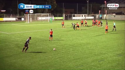 Coup franc mais faute sur le gardien