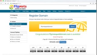 FlipMeta : Create Free Website-Domain-Hosting