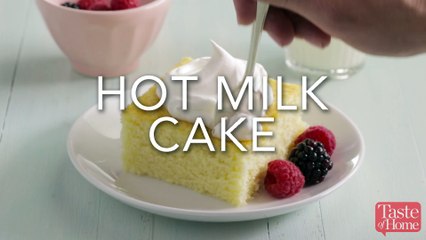 Hot Milk Cake