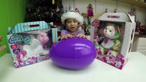CUTE Pony Suse Toys & Colorful Bear Toy Surprises   Giant Egg Surprise Opening Disne