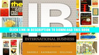[PDF] Full Download International Business (15th Edition) Ebook Online