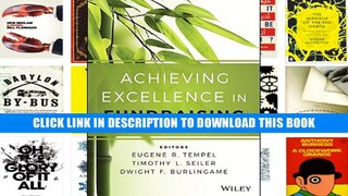 [Epub] Full Download Achieving Excellence in Fundraising (Essential Texts for Nonprofit and Public