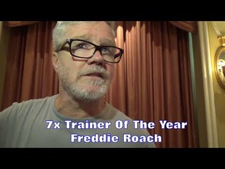 FREDDIE ROACH EXPLAINS HOW CRAWFORD'S "YOUNG MAYWEATHER STYLE" CAN COMPLICATE THINGS FOR PACQUIAO