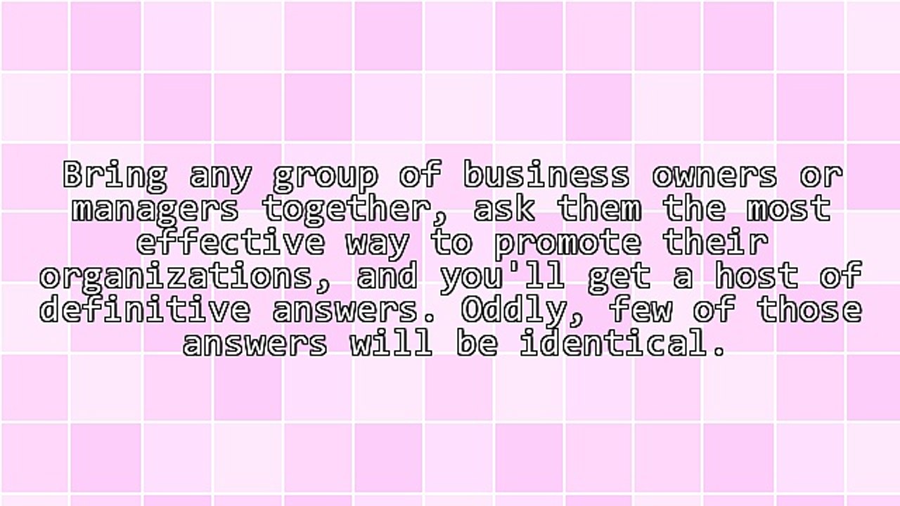 Advertising: There's No Holy Grail