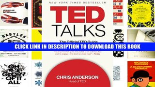 [Epub] Full Download TED Talks: The Official TED Guide to Public Speaking Ebook Popular