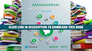 [Epub] Full Download Managerial Accounting (5th Edition) Ebook Popular