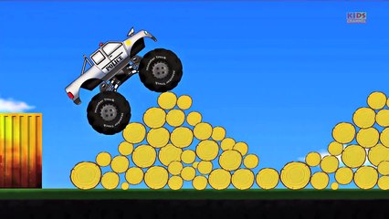 Monster Truck _ Monster Truck Stunts _ kids video _ Childre
