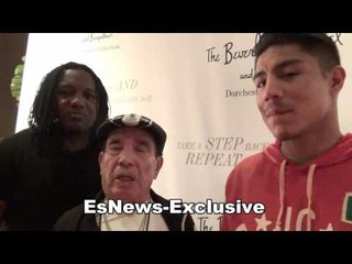 Jessive Vargas and Team On Roberto Duran Saying He Will KO Manny Pacquiao - EsNews Boxing