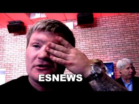 Ricky Hatton On Kell Brook vs Gennady Golovkin - esnews boxing