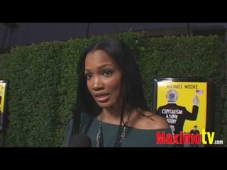 Garcelle Beauvais Interview at "CAPITALISM: A LOVE STORY" LA Premiere