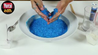 Tutkalsız Slime Yapımı | Çocuk Videoları | Yutubum