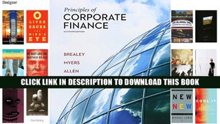 [Epub] Full Download Principles of Corporate Finance (The Mcgraw-Hill/Irwin Series in Finance,