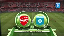 Résumé de Valenciennes FC - AJ Auxerre (0 - 0) et réaction de Cédric Daury