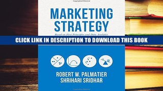 [Epub] Full Download Marketing Strategy: Based on First Principles and Data Analytics Ebook Online