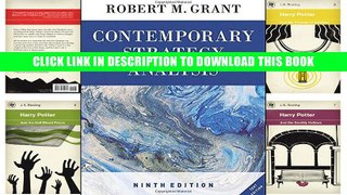 [PDF] Full Download Contemporary Strategy Analysis Text Only Ebook Online