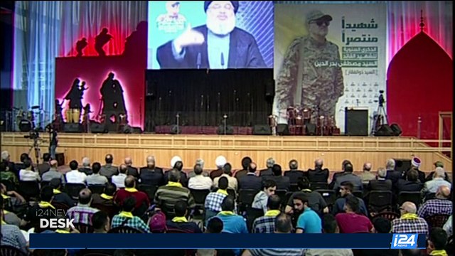 i24NEWS DESK | Hezbollah Leader : next war inside Israeli borders | Friday, May 12th 2017