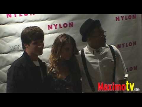 Shenae Grimes, Matt Lanter, Tristan Wilds at NYLON MAGAZINE Fall TV Issue Launch Party
