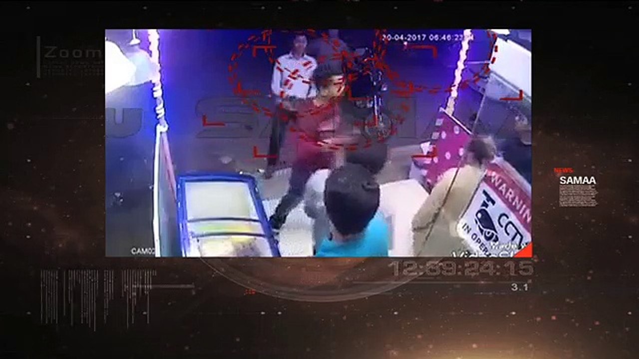 ICE CREAM SHOP KI CCTV VIDEO
