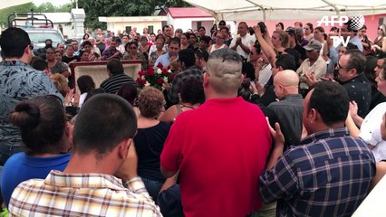 Funeral para madre activista asesinada al norte de México