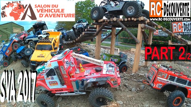 Stand Scale & Crawler démonstration exposition SVA 2017 : Salon du Véhicule d'Aventure Part2