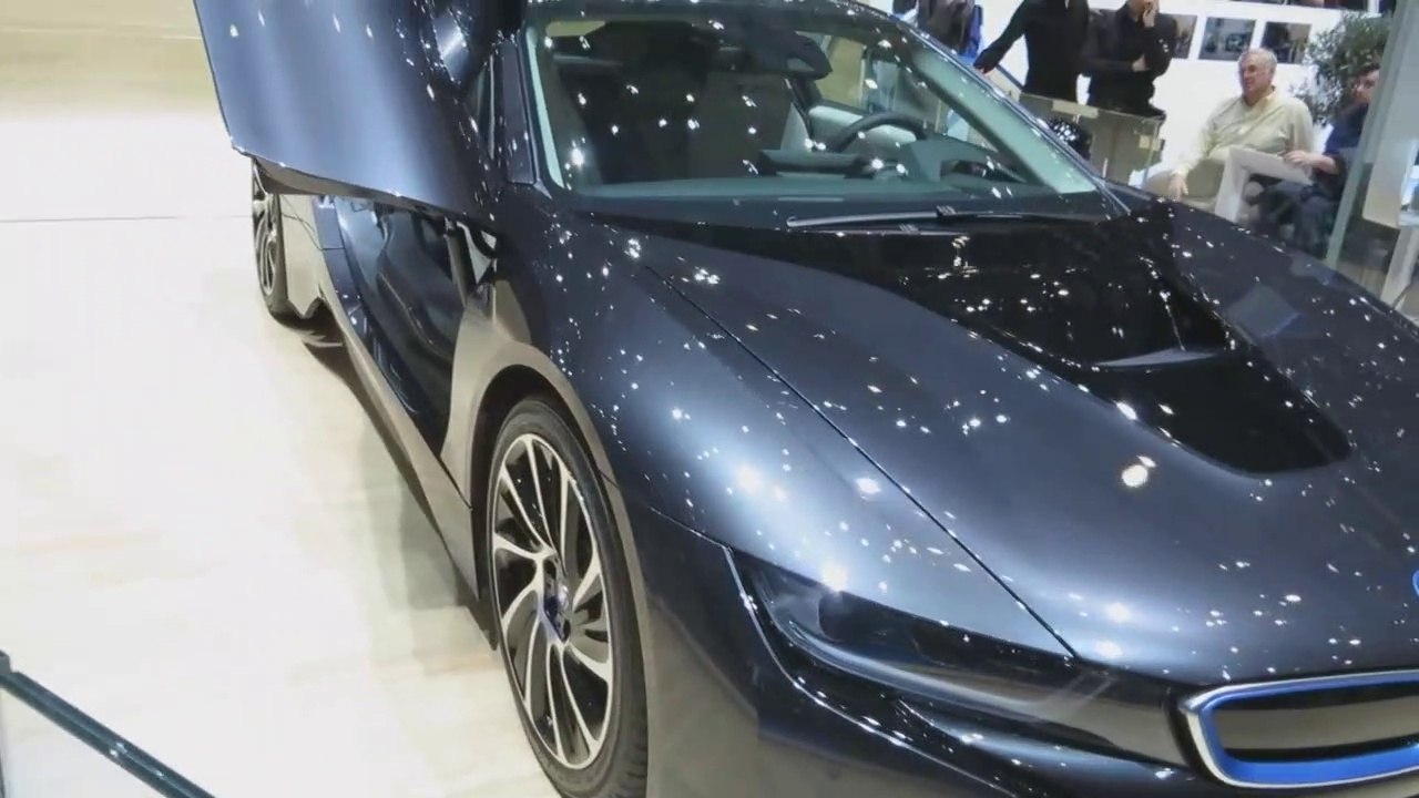 BMW i8 - Bugatti Veyron - Audi R8 Geneva motor s14