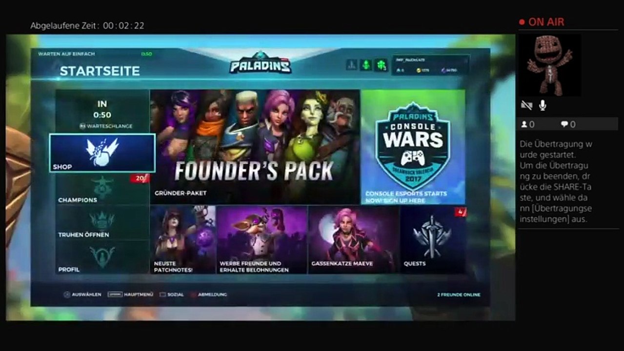 Paladins #LifeStream (6)