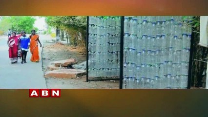 Hyderabad Gets Its First Recycled Bus Shelter | Running Commentary || ABN Telugu (12-05-2017)
