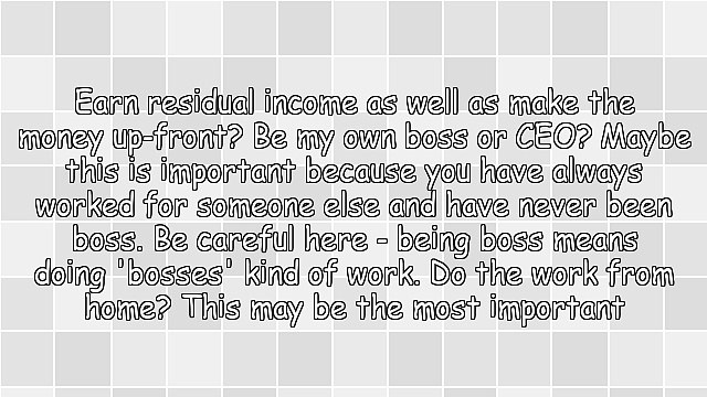 21 Key Questions To Ask Before Starting A Home-Based Business - They Do Need Answering