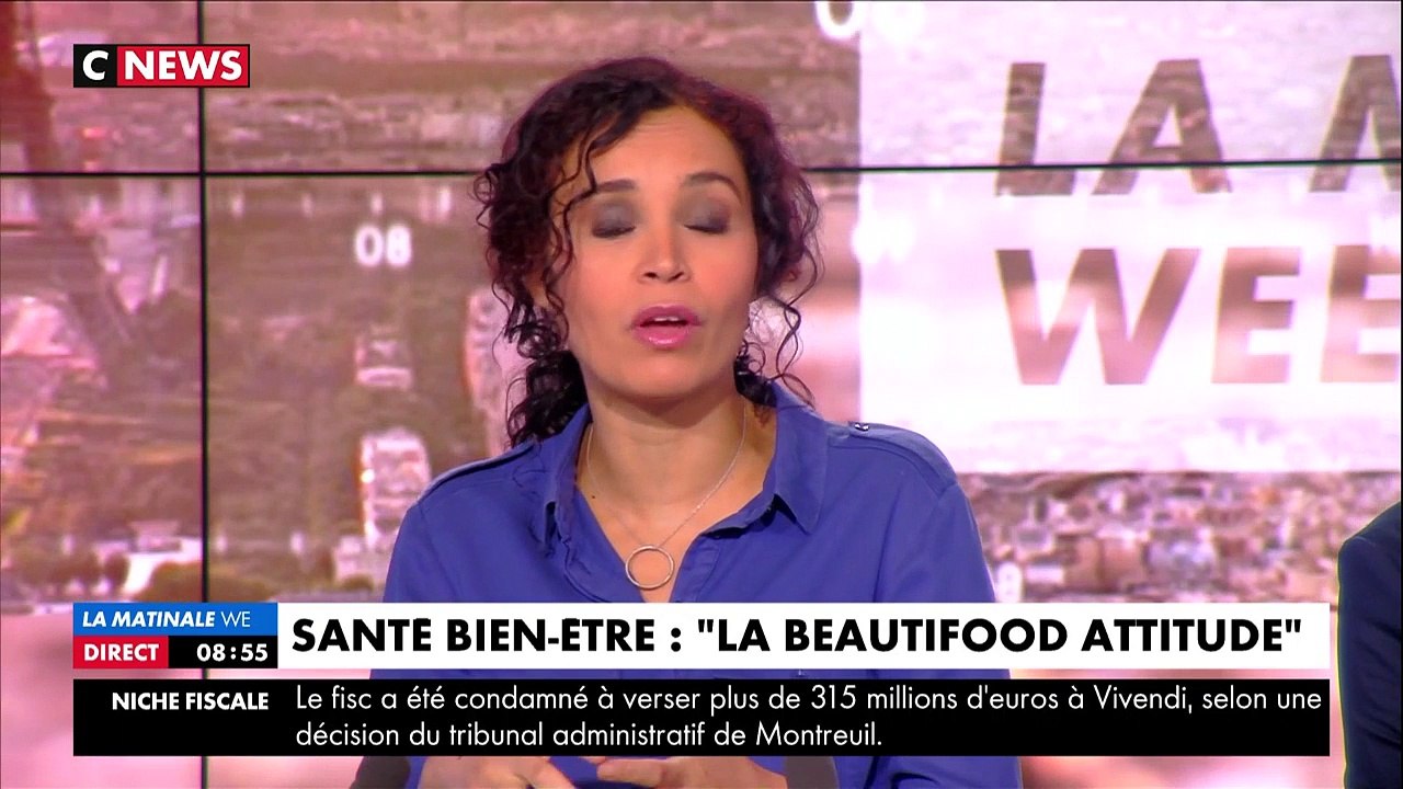Olivier Courtin sur CNEWS pour son livre "Belle dans son assiette"