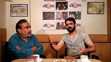 Bengali Actor Prasenjit Chatterjee Facebook Live with journalist Suman Chattopadhyay